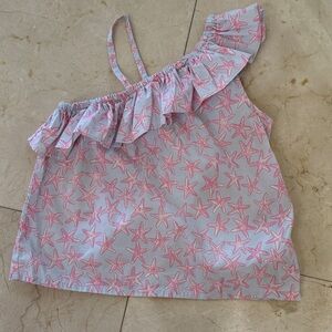 Pink Starfish Kids Top from Crewcuts